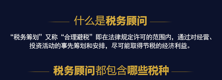 稅務籌劃稅收籌劃